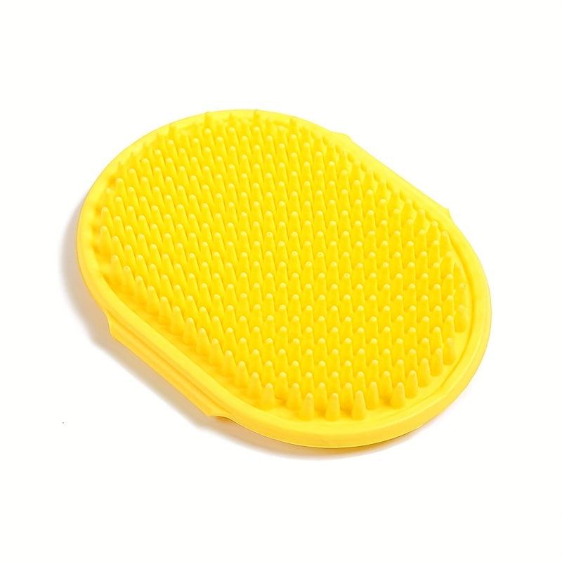 Portable Silicone Pet Bath Brush - Easy To Clean