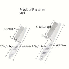 Cat & Dog Flea Removal Comb - Pet Hair & Lint Cleaner