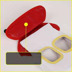 Mushroom Rabbit Feeder Grass Bag - Adorable Pet Food Dispenser