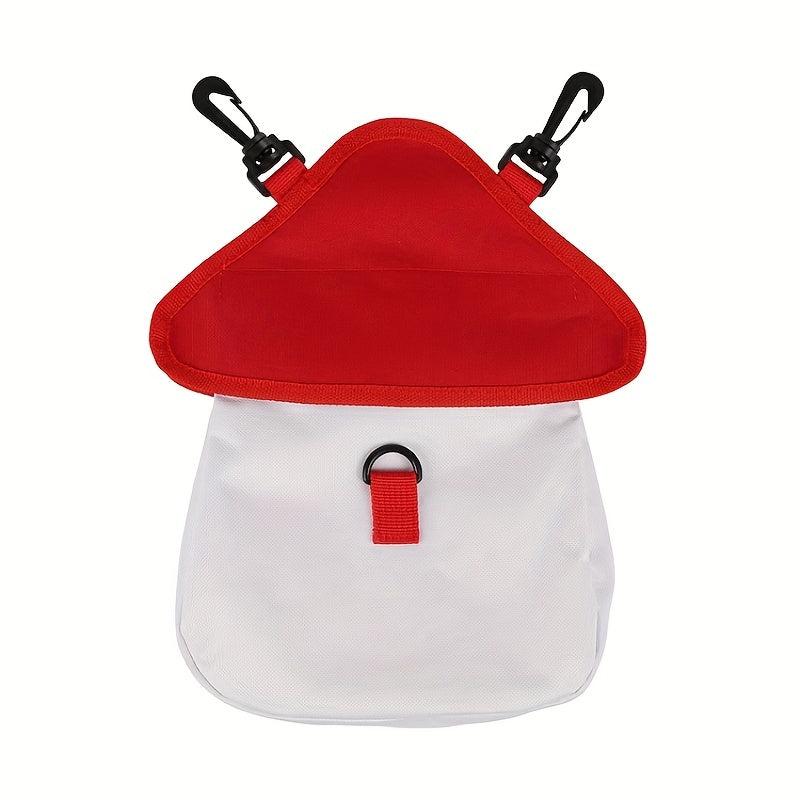 Mushroom Rabbit Feeder Grass Bag - Adorable Pet Food Dispenser