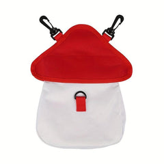 Mushroom Rabbit Feeder Grass Bag - Adorable Pet Food Dispenser