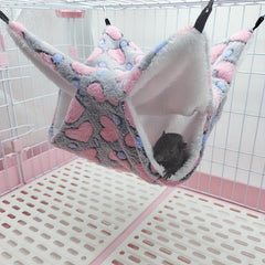 Hamster Hammock Small Pet Cage Hammock Swinging Bed For Hamster Cage
