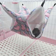 Hamster Hammock Small Pet Cage Hammock Swinging Bed For Hamster Cage