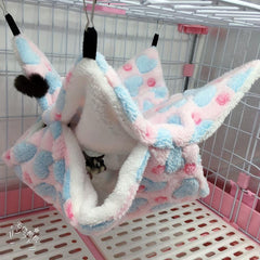 Hamster Hammock Small Pet Cage Hammock Swinging Bed For Hamster Cage