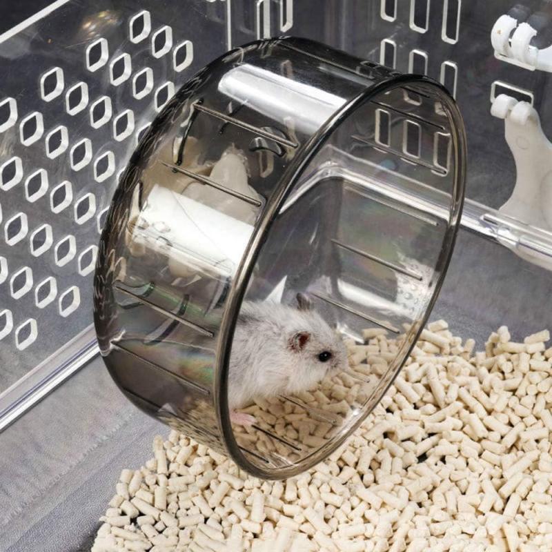 12.95cm Small Silent Hamster Wheel - Hamster Toy for Cage - Exercise Running