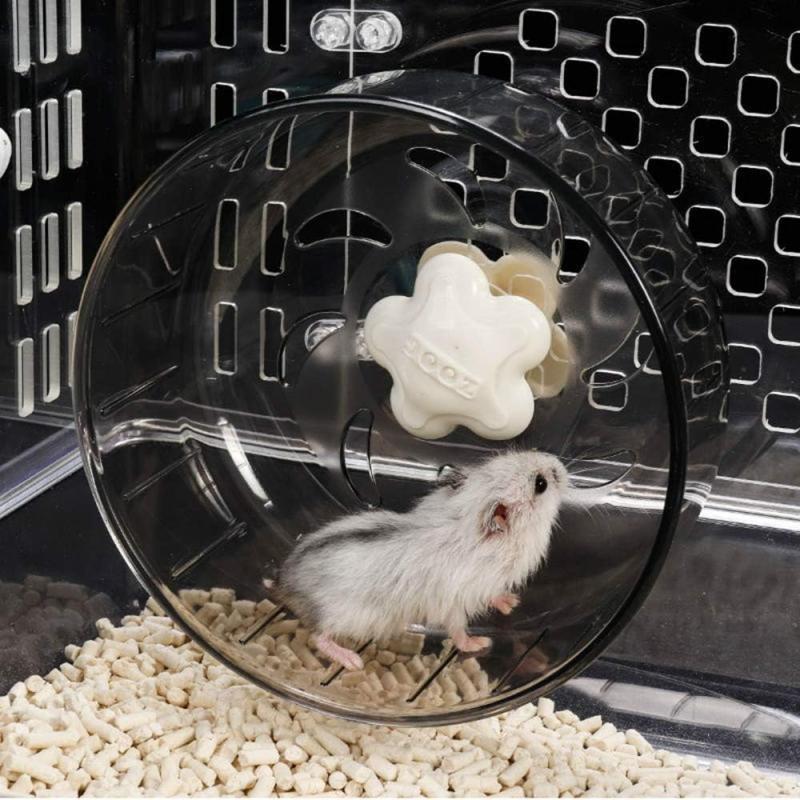 12.95cm Small Silent Hamster Wheel - Hamster Toy for Cage - Exercise Running