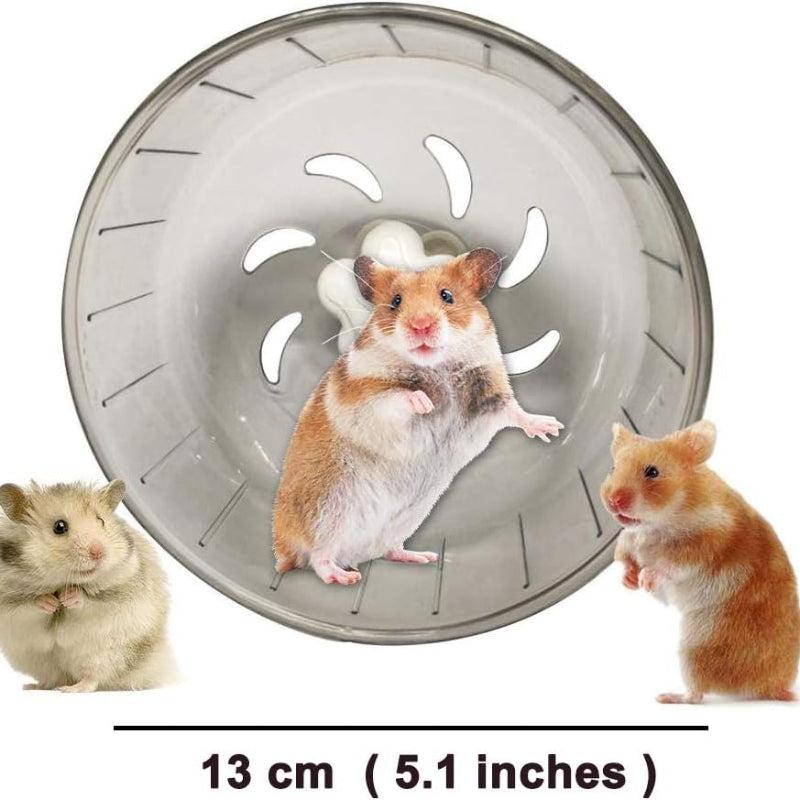 12.95cm Small Silent Hamster Wheel - Hamster Toy for Cage - Exercise Running