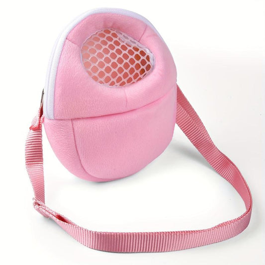 Portable Small Pet Carrier Bag Outdoor Mesh Breathable Hamster Take Away Bag
