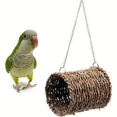 Cozy Hanging Tunnel Bed House for Hamster's Comfort