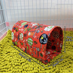 All-Season Pet Tunnel Nest for Hamsters, Guinea Pigs, Rabbits