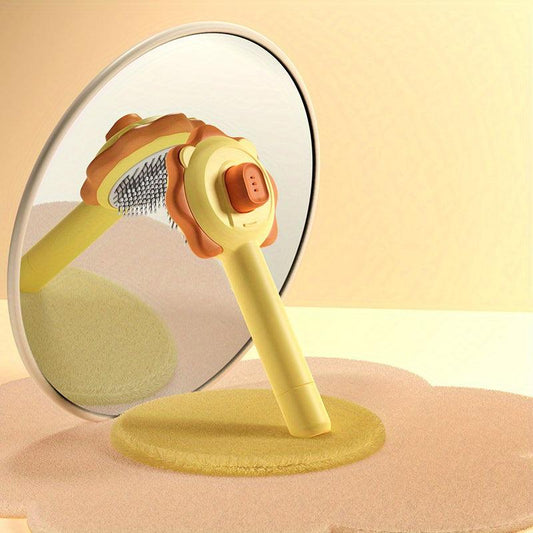 Cat Self Cleaning Brush Pet Hair Cleaner Brush