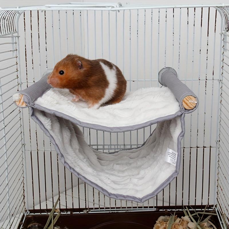 Double Layered Hamster Hammock for Warm Snuggles