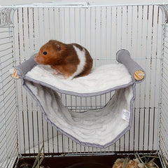 Double Layered Hamster Hammock for Warm Snuggles