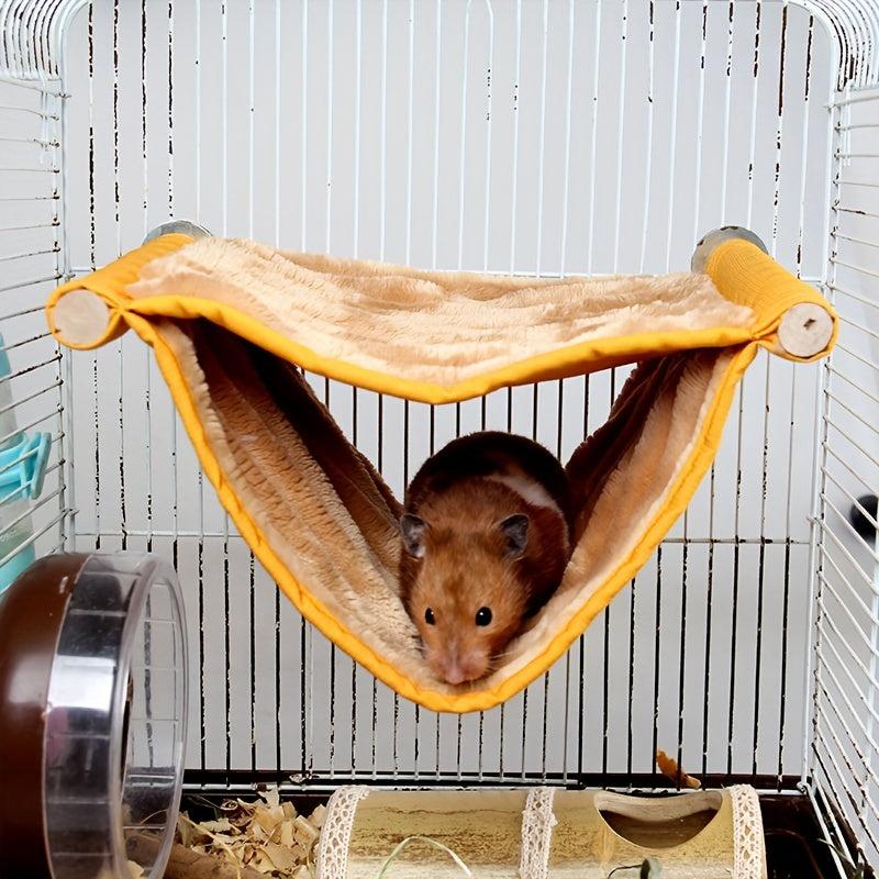Double Layered Hamster Hammock for Warm Snuggles