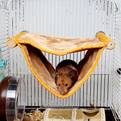 Double Layered Hamster Hammock for Warm Snuggles