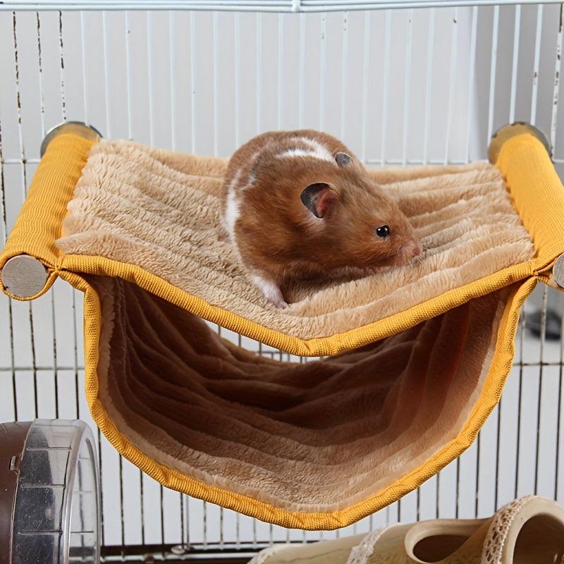 Double Layered Hamster Hammock for Warm Snuggles
