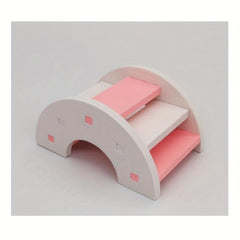 Wooden Hamster Rainbow Bridge Hamster Toy for Small Pet Supplies