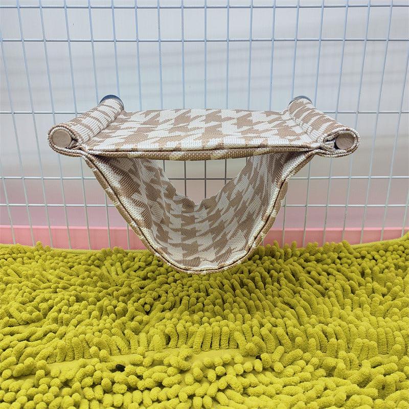 Double Layer Hamster Hammock Nest Bed, Summer Bed for Guinea Pig