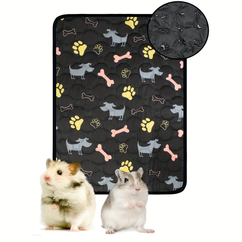 Reusable Guinea Pig Cage Liners with Anti Slip Bottom for Small Animals