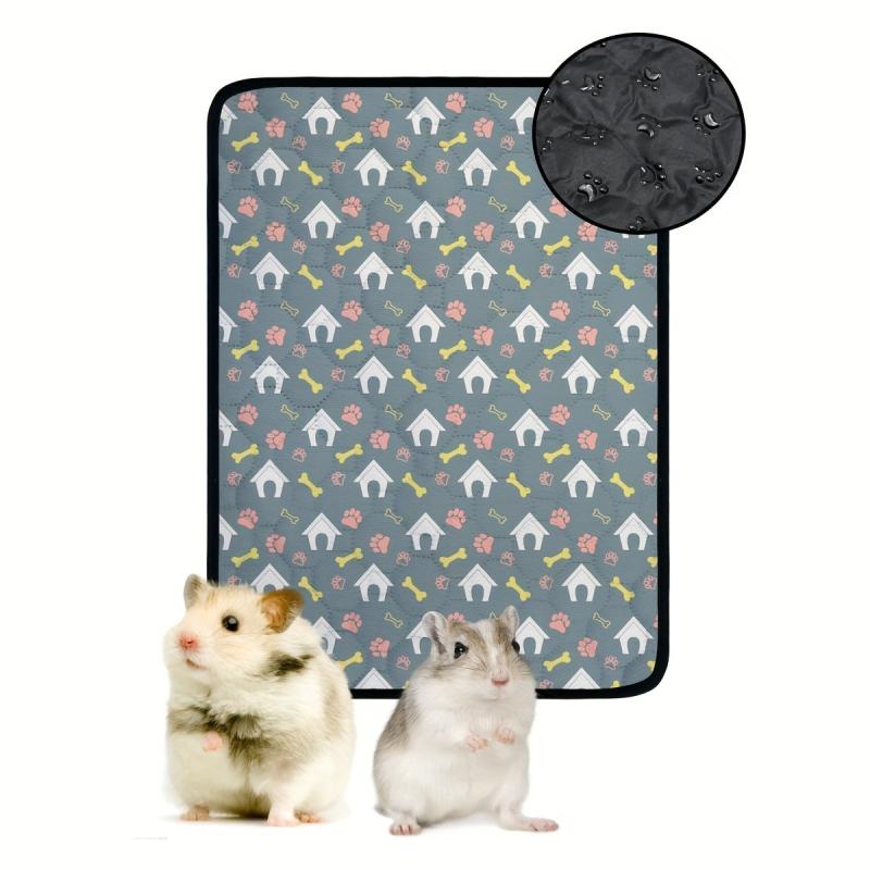 Reusable Guinea Pig Cage Liners with Anti Slip Bottom for Small Animals