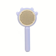 Self Cleaning Pet Comb for Cats Removes Tangles and Knots