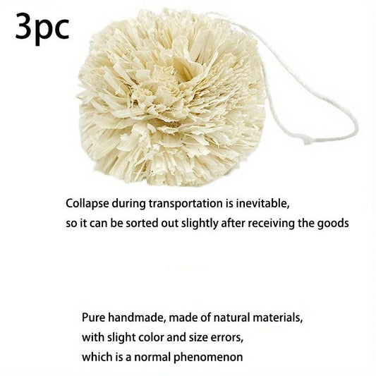 Natural Corn Leaf Ball Rabbit Tooth Grinding Toy