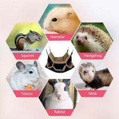 3 Layer Hanging Hammock Bed for Small Pets - Cozy and Comfortable