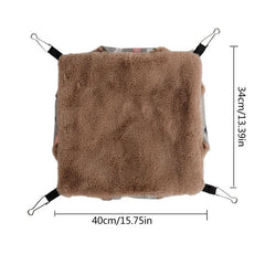 3 Layer Hanging Hammock Bed for Small Pets - Cozy and Comfortable