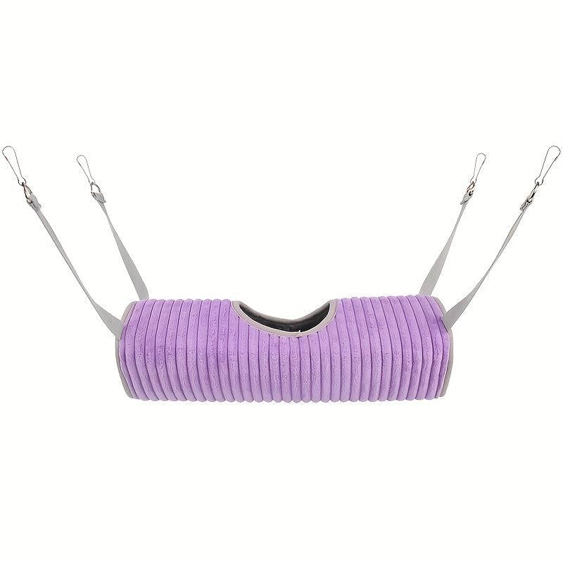 Plush Small Pet Hammock Tunnel Hanging Nest for Small Animals