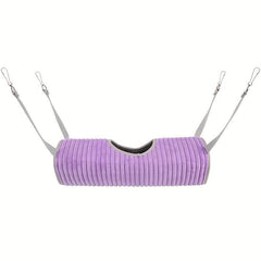 Plush Small Pet Hammock Tunnel Hanging Nest for Small Animals