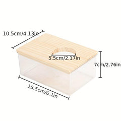 1pc Hamster Bathroom Dual use Urine Sand Basin Pet Supplies