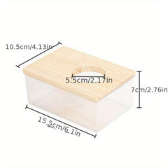 1pc Hamster Bathroom Dual use Urine Sand Basin Pet Supplies