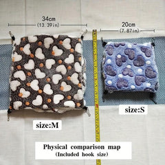 Cozy Hanging Bed for Hamsters, Rats, and Ferrets