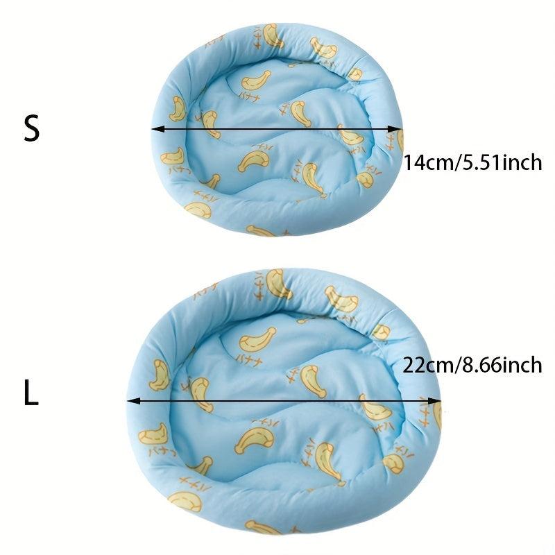 Ice Silk Hamster Bed Sleep Mat Pad Summer Small Animal Cushion