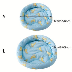 Ice Silk Hamster Bed Sleep Mat Pad Summer Small Animal Cushion