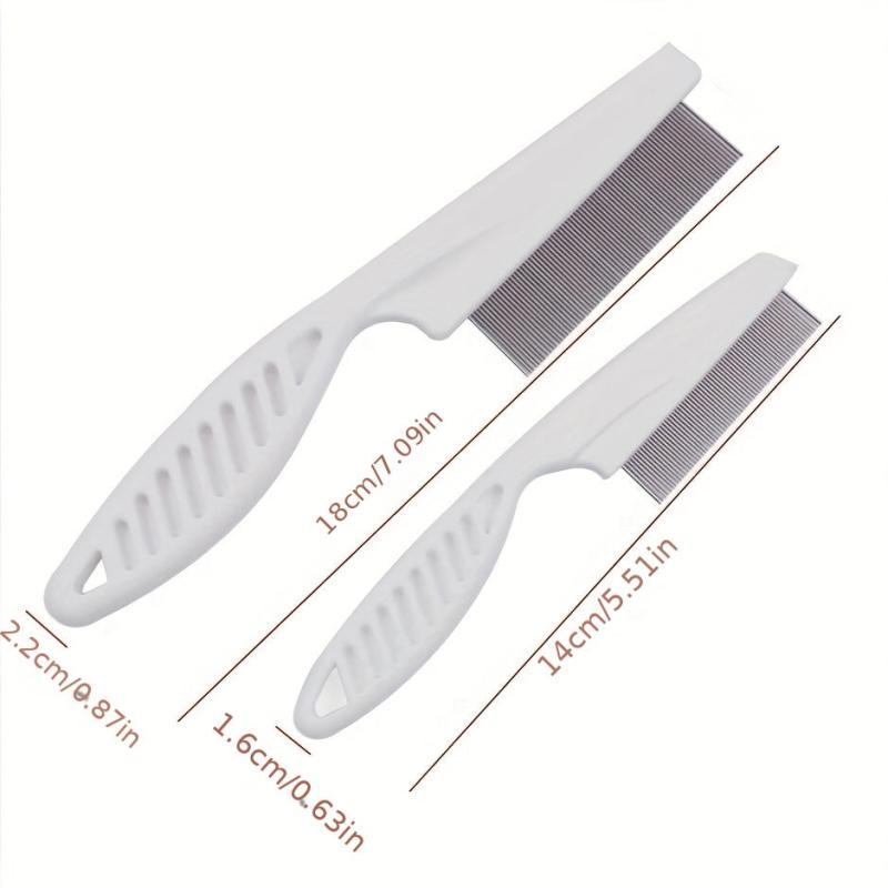 Cat Flea Comb Dense Tooth Cat Comb Special Steel Comb Lice Removal