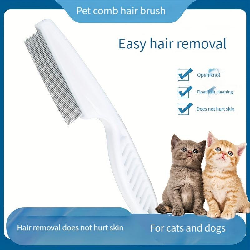 Cat Flea Comb Dense Tooth Cat Comb Special Steel Comb Lice Removal