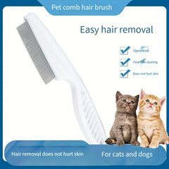 Cat Flea Comb Dense Tooth Cat Comb Special Steel Comb Lice Removal