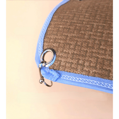 Small Pet Cozy Hammock Bed with Flower Branch, Natural Look & Feel