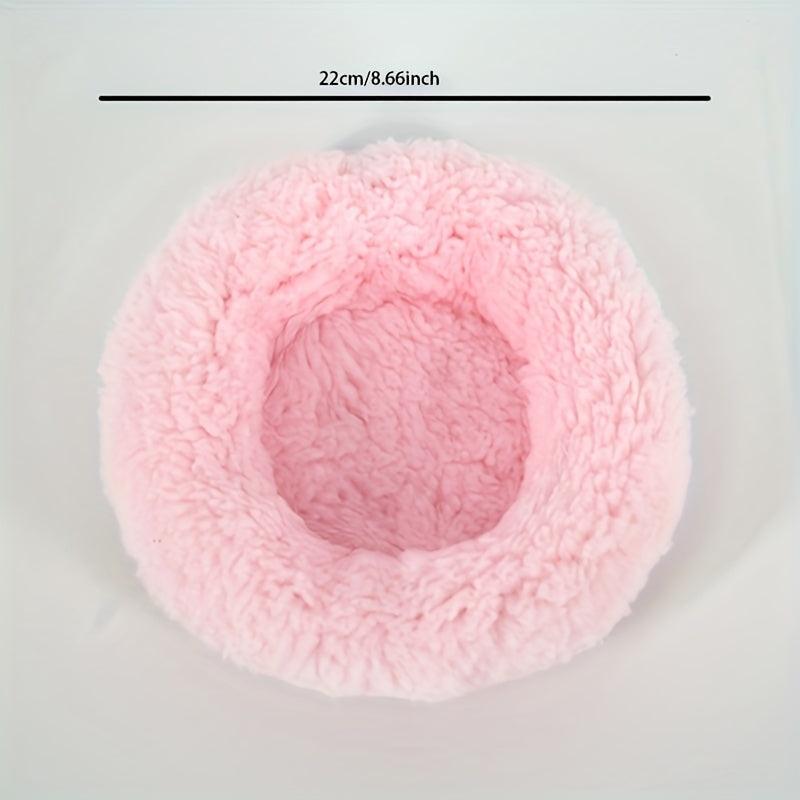 Pet Nest For Hamster Hedgehog Plush Warm Mat
