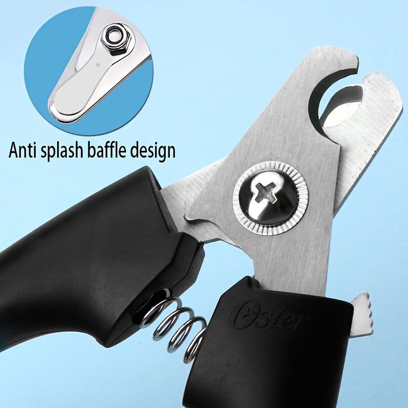 Stainless Steel Pet Nail Clippers for Cats and Dogs