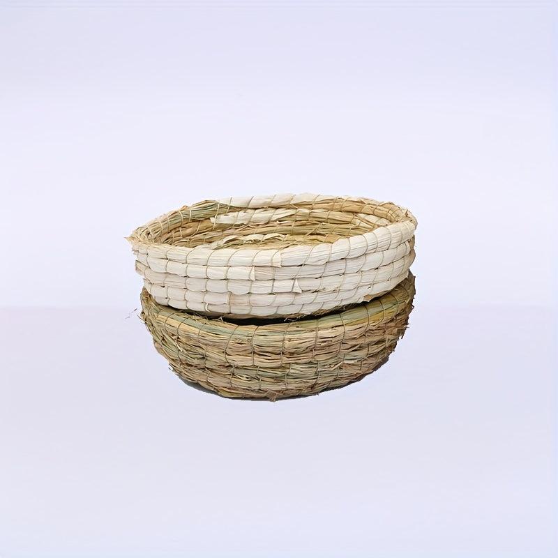 Straw Woven Pet Warm Nest for Small Animals