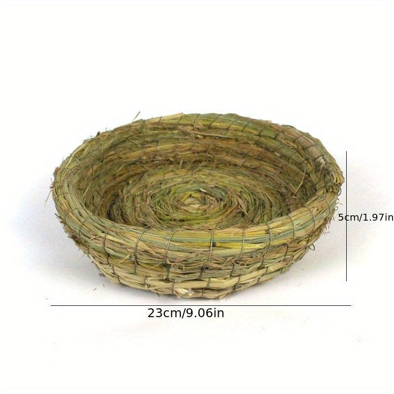 Straw Woven Pet Warm Nest for Small Animals