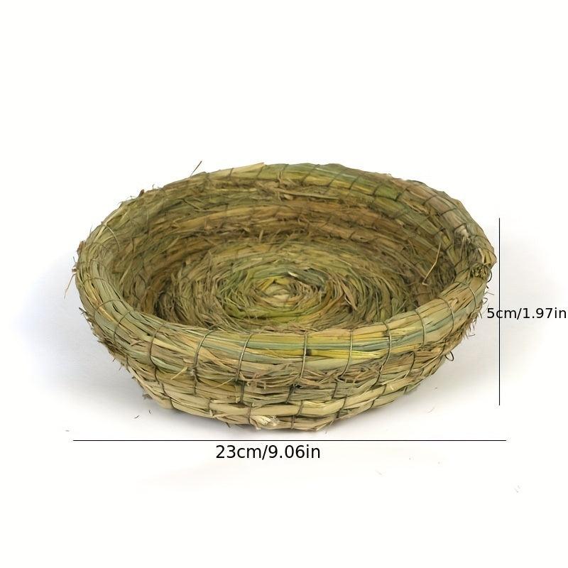 Straw Woven Pet Warm Nest for Small Animals