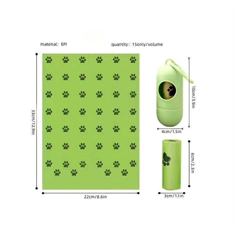 Dog Waste Bags and Dispensers for Outdoor Travel