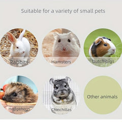 2pcs Rabbit Grass Mat Woven Bed for Small Animal Comfort