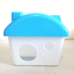 1pc Hamster House Plastic Hamster Sleeping Nest Small Animal Cage Random