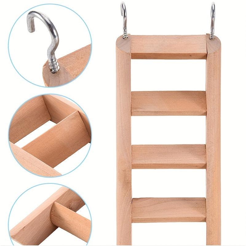 Wooden Ladder for Hamster Rat Chinchilla Gerbil Dwarf