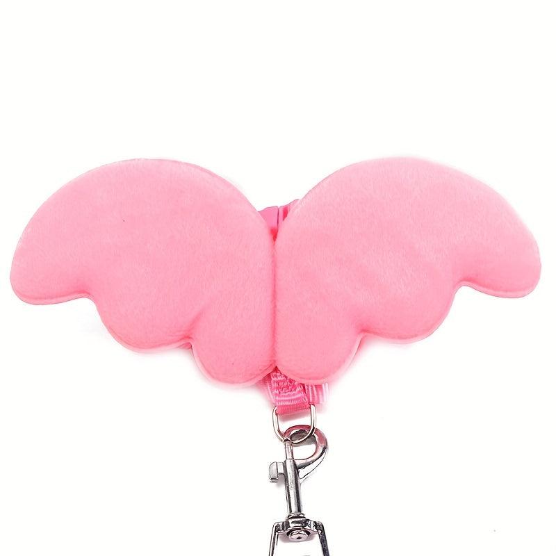 Angel Wings Rabbit Harness Leash Soft And Comfortable Adjustable Rabbit Leas
