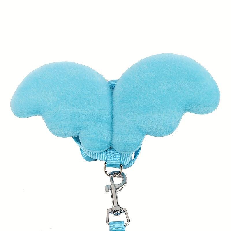 Angel Wings Rabbit Harness Leash Soft And Comfortable Adjustable Rabbit Leas